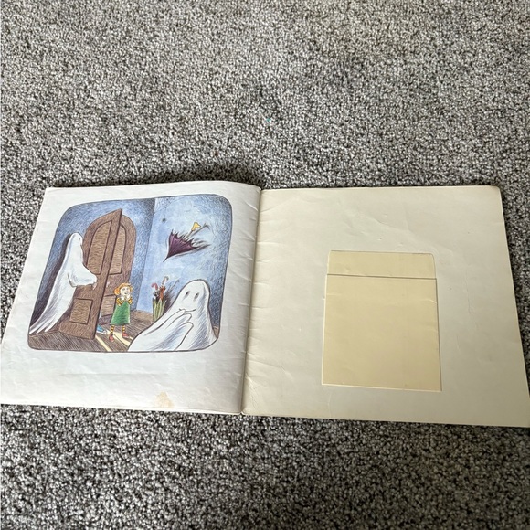 In the Haunted House by Eve Bunting - Brown and Black Coffee Table Book - Picture 8 of 9